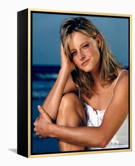 Jodie Foster-null-Framed Stretched Canvas