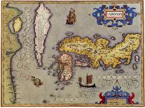 Map: Colonial America,-Jodocus Hondius-Giclee Print