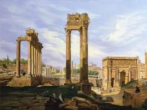 View of the Roman Forum-Jodocus Sebasiaen Adeele-Giclee Print