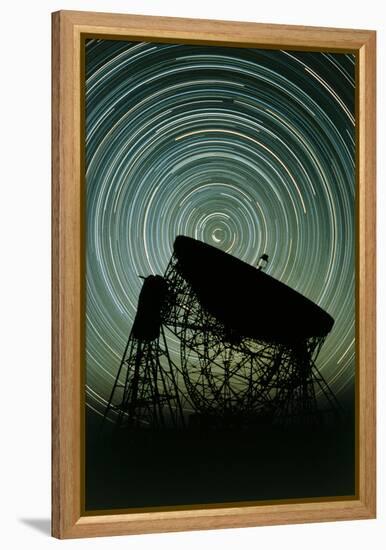 Jodrell Bank Radio Telescope-David Parker-Framed Premier Image Canvas