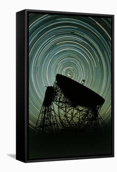 Jodrell Bank Radio Telescope-David Parker-Framed Premier Image Canvas