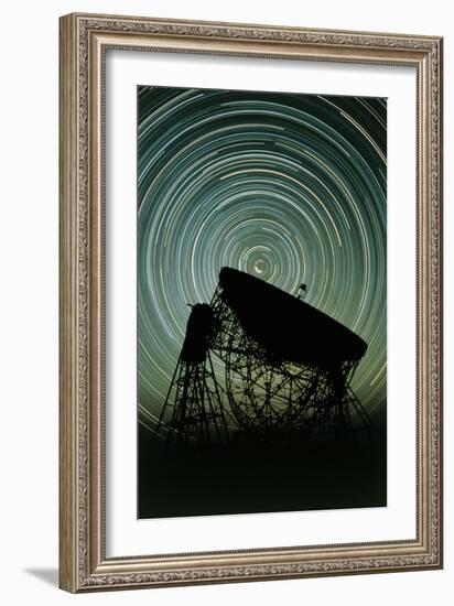 Jodrell Bank Radio Telescope-David Parker-Framed Photographic Print