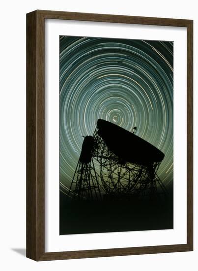 Jodrell Bank Radio Telescope-David Parker-Framed Photographic Print