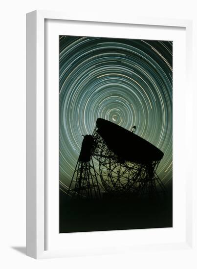 Jodrell Bank Radio Telescope-David Parker-Framed Photographic Print