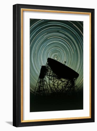 Jodrell Bank Radio Telescope-David Parker-Framed Photographic Print