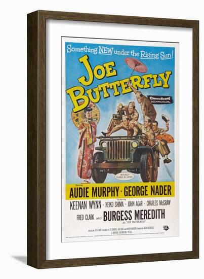 Joe Butterfly, 1957-null-Framed Art Print