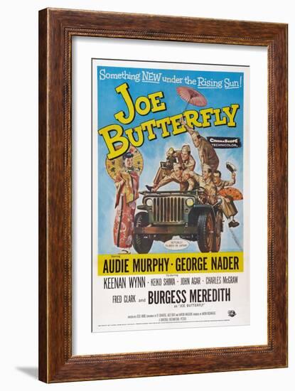 Joe Butterfly, 1957-null-Framed Art Print