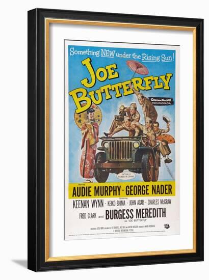 Joe Butterfly, 1957-null-Framed Art Print