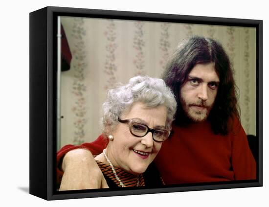 Joe Cocker with His Mother Marjorie. 1970-John Olson-Framed Premier Image Canvas