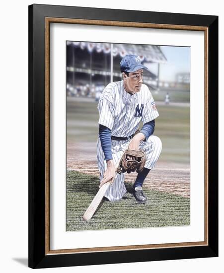 Joe Dimaggio-Darryl Vlasak-Framed Giclee Print