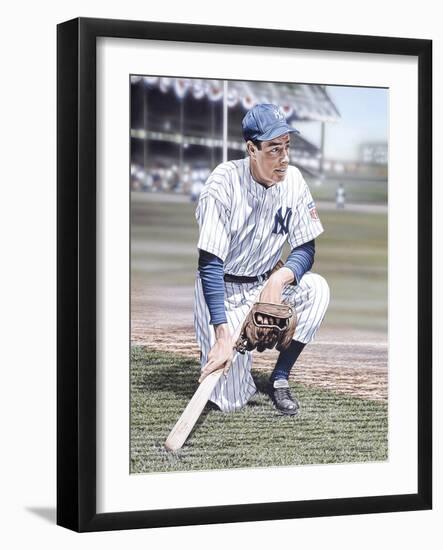 Joe Dimaggio-Darryl Vlasak-Framed Giclee Print