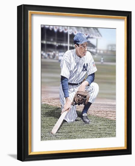 Joe Dimaggio-Darryl Vlasak-Framed Giclee Print