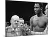 Joe Frazier at the Weigh in for His Fight Against Muhammad Ali-John Shearer-Mounted Premium Photographic Print