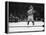 Joe Frazier Vs. Mohammed Ali at Madison Square Garden-John Shearer-Framed Premier Image Canvas