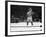 Joe Frazier Vs. Mohammed Ali at Madison Square Garden-John Shearer-Framed Premium Photographic Print