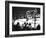 Joe Frazier Vs. Mohammed Ali at Madison Square Garden-John Shearer-Framed Premium Photographic Print