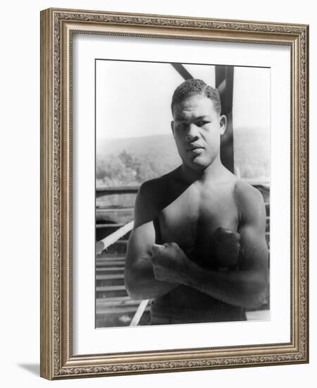 Joe Louis (1914-1981)-Carl Van Vechten-Framed Giclee Print