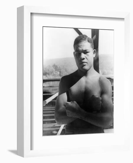 Joe Louis (1914-1981)-Carl Van Vechten-Framed Giclee Print