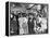 Joe Louis Fans Celebrate Louis' Victory over Tom Farr, Harlem, August 30, 1937-null-Framed Stretched Canvas