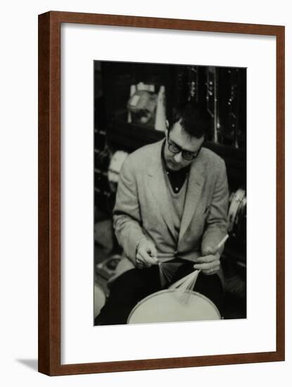 Joe Morello, Drummer with the Dave Brubeck Quartet, 1950S-Denis Williams-Framed Photographic Print