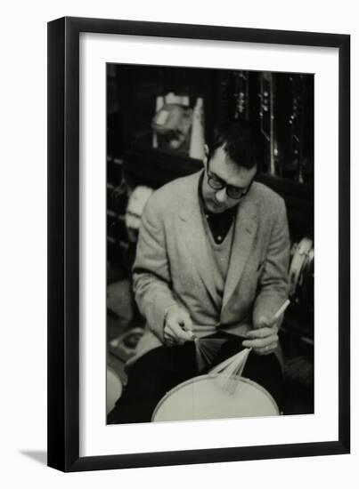 Joe Morello, Drummer with the Dave Brubeck Quartet, 1950S-Denis Williams-Framed Photographic Print
