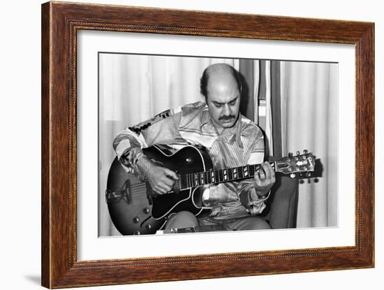 Joe Pass, London, 1976-Brian O'Connor-Framed Photographic Print