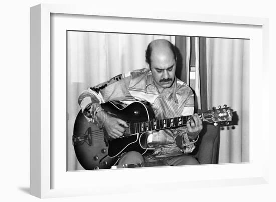 Joe Pass, London, 1976-Brian O'Connor-Framed Photographic Print