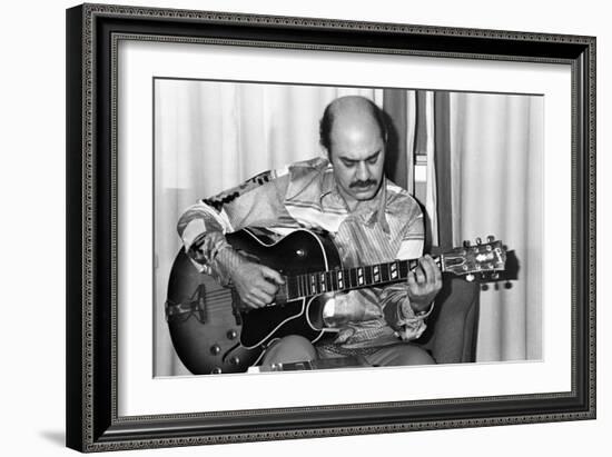 Joe Pass, London, 1976-Brian O'Connor-Framed Photographic Print