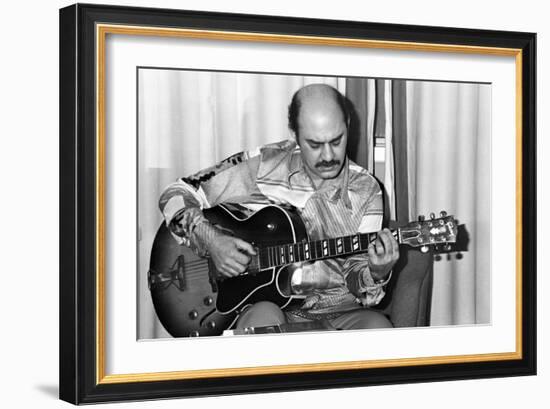 Joe Pass, London, 1976-Brian O'Connor-Framed Photographic Print