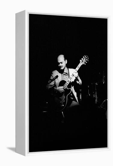 Joe Pass, Ronnie Scotts, Soho, London, 1984-Brian O'Connor-Framed Premier Image Canvas