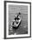 Joe Powers with Eight of His Ten Children Fishing in a Rowboat on Long Island Sound-Yale Joel-Framed Photographic Print