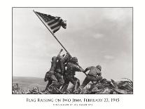 Iwo Jima Flag Raising-Joe Rosenthal-Premier Image Canvas