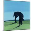 Joe's Black Dog, 1996-Marjorie Weiss-Mounted Giclee Print