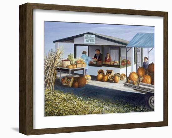 Joe's Vegetable Stand-Kevin Dodds-Framed Giclee Print