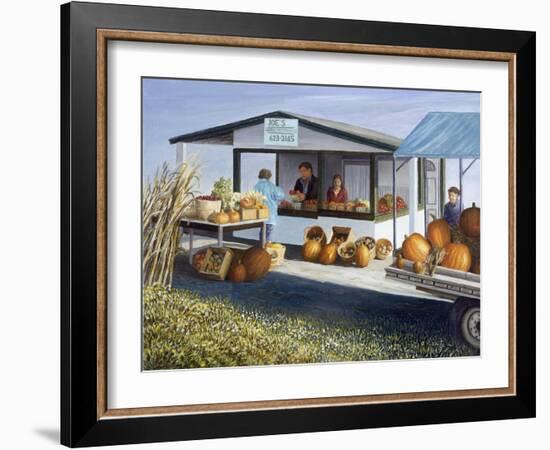 Joe's Vegetable Stand-Kevin Dodds-Framed Giclee Print