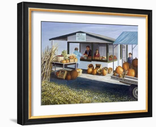 Joe's Vegetable Stand-Kevin Dodds-Framed Giclee Print