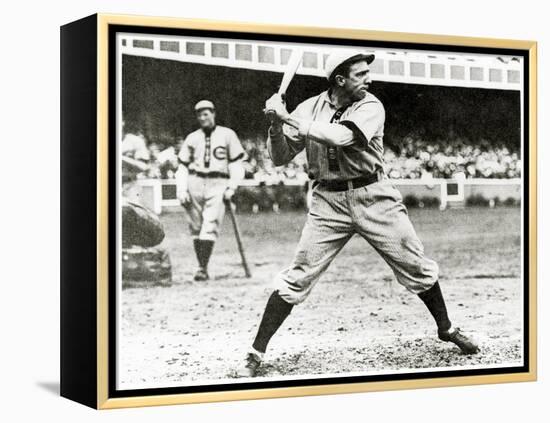 Joe Tinker of the Chicago Cubs in Action During 1906-null-Framed Premier Image Canvas