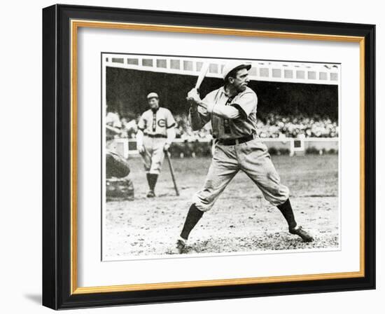 Joe Tinker of the Chicago Cubs in Action During 1906-null-Framed Giclee Print