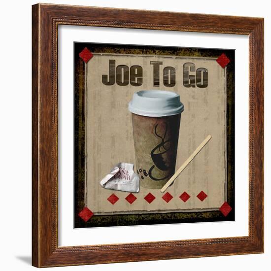 Joe to Go-Karen Williams-Framed Giclee Print