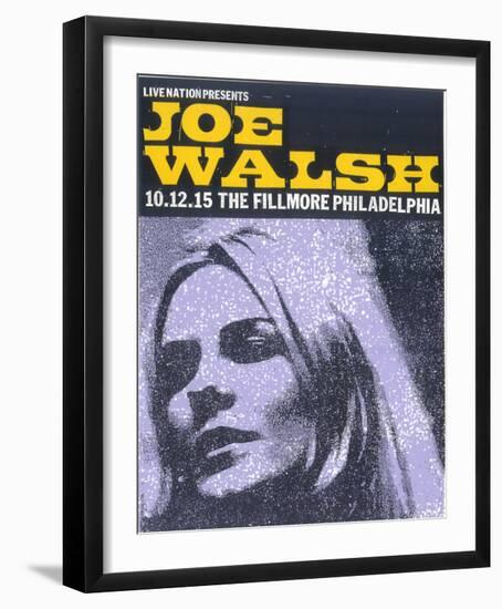 Joe Walsh-Print Mafia-Framed Serigraph
