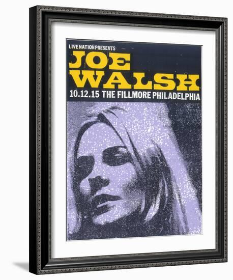 Joe Walsh-Print Mafia-Framed Serigraph