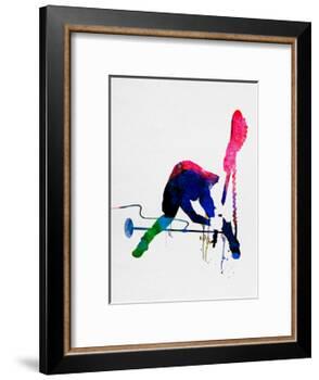 Joe Watercolor-Lora Feldman-Framed Art Print