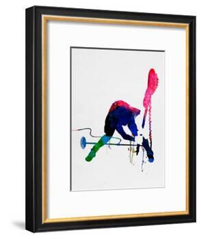 Joe Watercolor-Lora Feldman-Framed Art Print