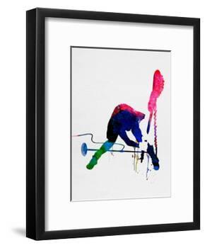 Joe Watercolor-Lora Feldman-Framed Art Print