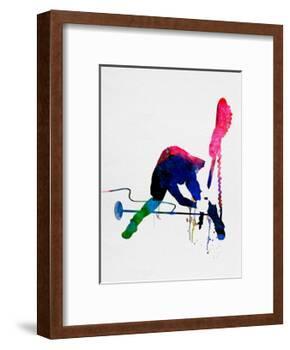 Joe Watercolor-Lora Feldman-Framed Art Print