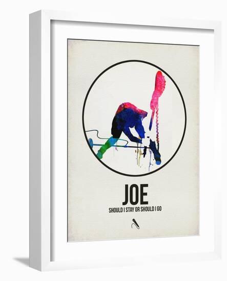 Joe Watercolor-David Brodsky-Framed Art Print