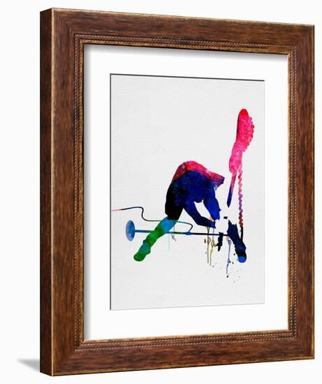 Joe Watercolor-Lora Feldman-Framed Premium Giclee Print