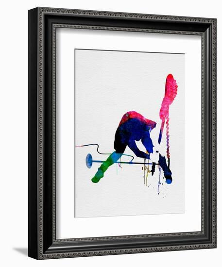 Joe Watercolor-Lora Feldman-Framed Premium Giclee Print