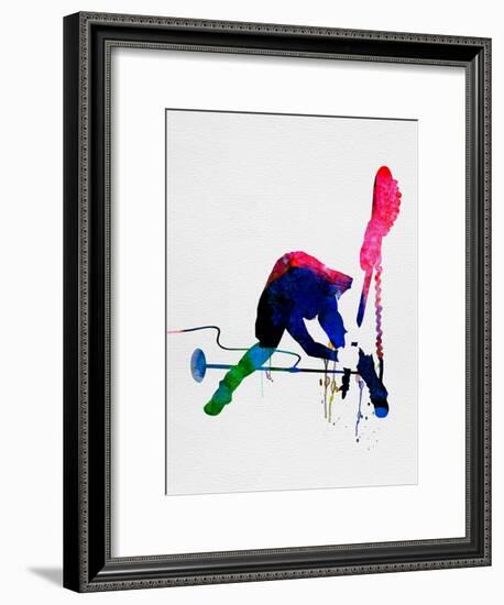 Joe Watercolor-Lora Feldman-Framed Art Print