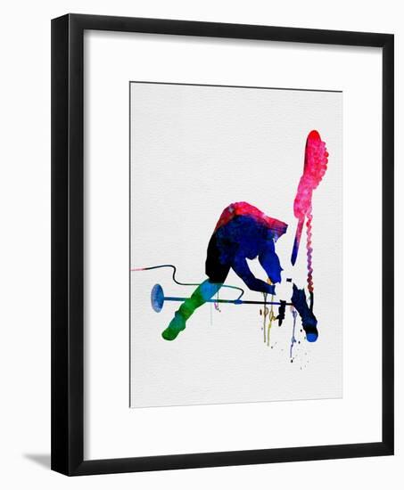 Joe Watercolor-Lora Feldman-Framed Art Print